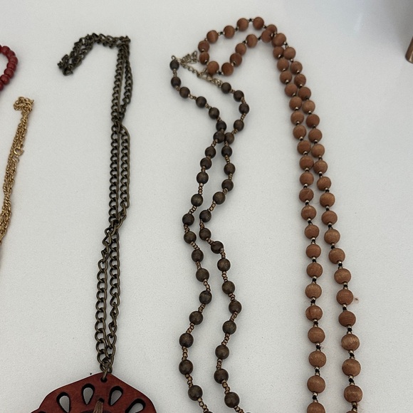 Bohemian Multi-Color Necklace Set - Picture 5 of 6